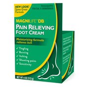 5 Pack Magni Life DB Pain Relieving Foot Cream, 4 Ounce each