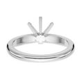 thumbnail image 5 of Platinum 1/3ct. Heavy-Weight Classic Dome 6-Prong Solitaire with CZ Cubic Zirconia Size 8.5, 5 of 8