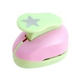 thumbnail image 1 of KLKCMS Paper Punch Cutter Paper Puncher for Handmade Arts Projects Gift Card Making Star, 1 of 9