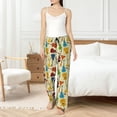 thumbnail image 4 of Pofeuu Different Kind Of Guitars Print Women's Fashion Pajama Pants with Pockets Comfy Drawstring Sleep Lounge Bottoms-Medium, 4 of 6