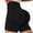 Black, variant on Women's High Waist Seamless Cycling Shorts, 4.5 - Inch Inseam, Nylon & Spandex, for Workout and Daily
