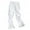 White, variant on Buigttklop Pants for Women 2024 Casual S Elastic Waist Cropped Trousers Bottoms Sports Wear Pants