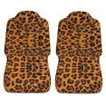 thumbnail image 5 of ZICANCN Car Seat Cover Orange Leopard Print Car Front Seat Covers Protectors , Automotive Seat Covers for Cars Trucks Suv, 5 of 8