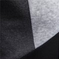 thumbnail image 5 of Fesfesfes Hooded Tops for Men Multicolor Stitching Slim Fit Hooded Pullover Casual Patchwork Sweater Clearance, 5 of 8