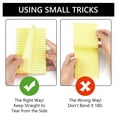 thumbnail image 5 of Tripumer 10 Pack Self Sticky Note Adhesive Lined Sticky Notes Pads 4 x 6 in 45 Sheets Each Pad Yellow, 5 of 7