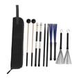 thumbnail image 1 of Blinkol Drum Sticks Set Mallet Brushes for Music Lover Professional Studio Recording, 1 of 9