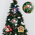 thumbnail image 6 of Suncoda Christmas Wreath, Christmas Non-Woven Garland Ornaments Children's Educational Diy, Christmas Ornament, 6 of 9