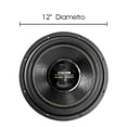 thumbnail image 3 of Subwoofer 12 PuLG Openshow 3500w Fibra Carbono By Steelpro, 3 of 4