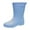 Blue, variant on Women's Mid Tube Rain Boots Waterproof Non Slip Lightweight Outdoor Work Gardening Shoes