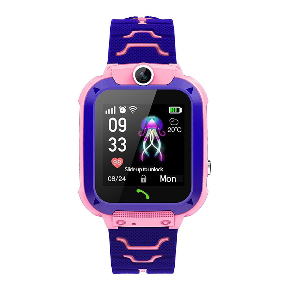 Smart Watch for Kids - Kid GPS Tracker with Phone Smartwatch for Boys Girls with Two-Way Call SOS Anti-Lost Games Camera, Child Cellphone Watch School Class Gifts