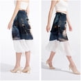 thumbnail image 4 of Snowman Stunning Chiffon Beach Dress with Polyester Straps - for the Beach!, 4 of 6