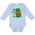 thumbnail image 3 of Inktastic Cute Leprechaun for St. Patrick's Day Boys or Girls Long Sleeve Baby Bodysuit, 3 of 5