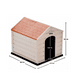 thumbnail image 4 of Casa para perro de Plástico para exterior con Techo Belug Beige, Café, 4 of 5