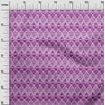 thumbnail image 3 of oneOone Cotton Cambric Purple Fabric Asian Leaves Dress Material Fabric Print Fabric By The Yard 42 Inch Wide, 3 of 4