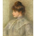 thumbnail image 2 of Pierre-Auguste Renoir 15x17 Black Ornate Wood Framed Double Matted Museum Art Print Titled - Madame Valtat (Nee Suzanne Noel) (1903), 2 of 5