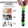 thumbnail image 5 of 8 Pcs Silicone Balls Fidget Toys for Adults & Teens, Stress Relief Sensory Office Desk Toys for Anxiety Relief, Fun Gadget Gifts Stocking Stuffers for Christmas (Green), 5 of 7