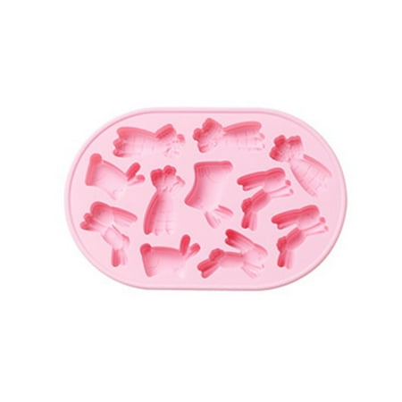 

Xahyotn Easter Baking Mold Rabbit Carrot Chocolate Candy Silicone Mold Gift Decor