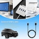 thumbnail image 3 of Electric Air Pump, Fast Fill Rechargeable Battery Inflator for Inflating and Deflation, Air Mattress Inflator, 3 Nozzles Included (USB Adapter: 5V), 3 of 5
