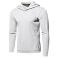 thumbnail image 3 of FashionOutfit Men's Thermal Hooded Long Sleeve T-Shirt, 3 of 4