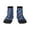 2 Black-1, variant on Skull flower tie dye Pattern Quarter Crew Socks,Toe Seamed Ankle Socks,Cotton Cushioned Breathable Athletic Crew Sports Socks