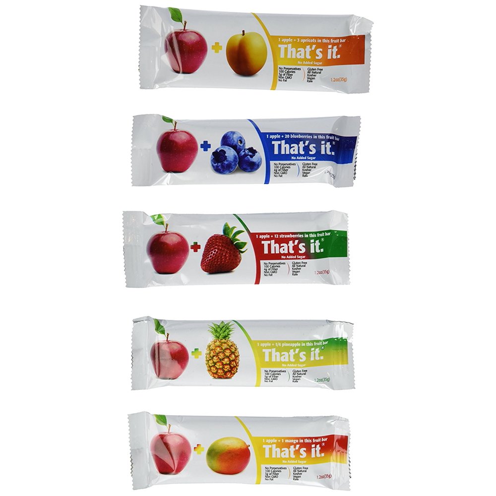 That's It Bar Variety Pack 5 Flavors ( Pack of 12 )