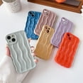 thumbnail image 2 of for iPhone 15 Case,Water Ripple Pattern Curly Wave Frame Soft Compatible with iPhone Case (LPurple,iPhone 15), 2 of 12