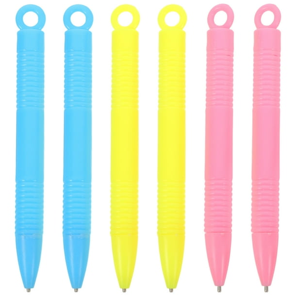6 lápices magnéticos para dibujo infantil, repuestos para pizarras magnéticas, material escolar y accesorios de arte para niños.