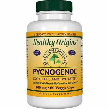 Healthy Origins Pycnogenol 100mg Healthy Origins 60 VCaps
