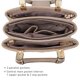 thumbnail image 5 of Bolso Dasein, cartera con asa en la parte superior, de piel vegana, 5 of 6