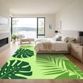 thumbnail image 3 of ODIKA 6'x9' Machine Washable Non-Slip Area Rug, Modern Light Green High Traffic Rug, Green, 1050173, 3 of 7