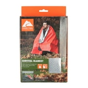 Ozark Trail Emergency Survival Camping Blanket, Orange, 0.99 lb