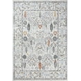 thumbnail image 2 of HR Area Rug Runner Traditional Vintage Floor Mat Thin and Soft Rug Floral Print Carpet Foldable Accent Rug Dining Room Living Room Faded Rug Bohemian, 2x 7 Gold, Rust, Multi, 2 of 6