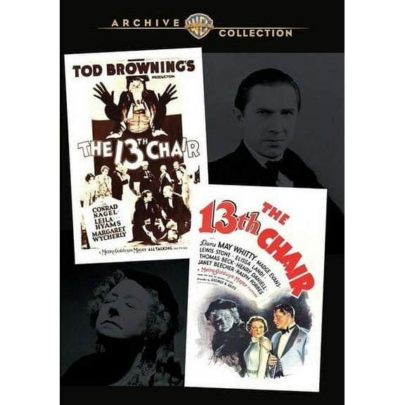 The Thirteenth Chair Double Feature (1929 / 1937) (DVD), Warner Archives, Mystery & Suspense