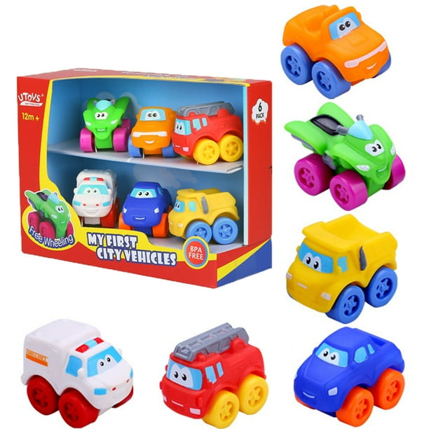 6Pcs Baby Truck Car Toy Baby Toys 1218 MonthsInfant Toys for 1 2 3