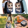 thumbnail image 2 of Jeiento Kawaii Cat Bookbag for Girls 7-8 Backpack with Lunch Box and Pencil Case 3 PCS School Backpack for Elementary School Kids Rucksack with Laptop Compartment, 2 of 7