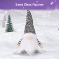 thumbnail image 3 of Decoración navideña de juguete, minifigura de gnomos brillantes, estatua bonita para mesa de pared Hugtrwg  Para estrenar, 3 of 6