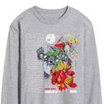 thumbnail image 3 of Marvel The Avengers - Mech Schematic - Adult Long Sleeve Graphic T-Shirt, 3 of 5