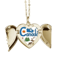 thumbnail image 1 of Canadá símbolo nacional el patron de referencia Collar colgante en forma de melocotón con alas Unbranded M, 1 of 3