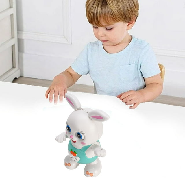 Juguete De Conejo Bailando, Juguete De Música Educativo Fácil De Usar, Juguete De Conejo Eléctrico Para Niños