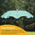 thumbnail image 5 of Birds Choice 13" Acrylic Bird Feeder Weatherguard, Clear, 5 of 13