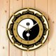 thumbnail image 5 of Reloj de pared colgante para casa, oficina, escuela, diseño de Tai Chi, sin pilas, 5 of 7
