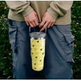 thumbnail image 2 of 30oz Bee Tumbler with Handle & Straw - Insulated Stainless Steel Travel Mug, Leak-Proof Reusable Cup for Coffee - Gift for Bee Lovers, Women or Men, 2 of 6
