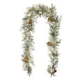 thumbnail image 3 of 9 ft Pre-Lit Garland with 50 LED Fairy Lights, Mixed Mica Foliage with Blueberries and Harmony Bells, Battery-Operated Indoor Home Décor - by Seasonal LLC, 3 of 4