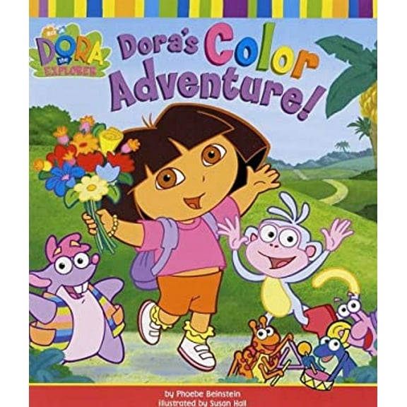 Pre-Owned Dora's Color Adventure! (Board book) 0689846630 9780689846632