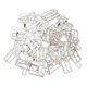 thumbnail image 3 of Juego de 20 piezas de ajustadores para tirantes de lencería, clips de costura, ganchos y broches para lencería. Plata, 3 of 9