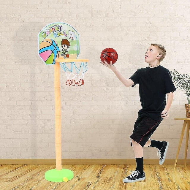 Juego de baloncesto para niños HUOGUO, 1 juego de baloncesto para interiores y exteriores
