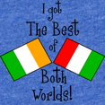 thumbnail image 2 of CafePress - Italian_Irish - Cute Infant Baby Football Bodysuit, 2 of 3