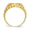 thumbnail image 2 of 14K Yellow Gold Ring Band Themed 1.5 to 14 mm (tapered), Size 6, 2 of 5