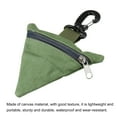 thumbnail image 3 of Unique Bargains Coin Purse Outdoor Triangle Wrist Bag Small Changes Wallet Case Green, 3 of 5