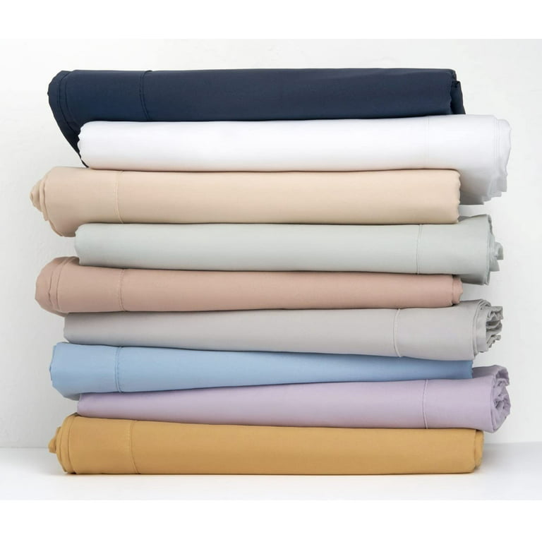 Knit Jersey 100% Cotton 2 Twin XL Fitted Bed Sheets (2-Pack) Soft and Comfy  